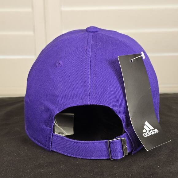 Washington Huskies Adidas Purple Adult Size Strap-back Hat - Picture 4 of 6